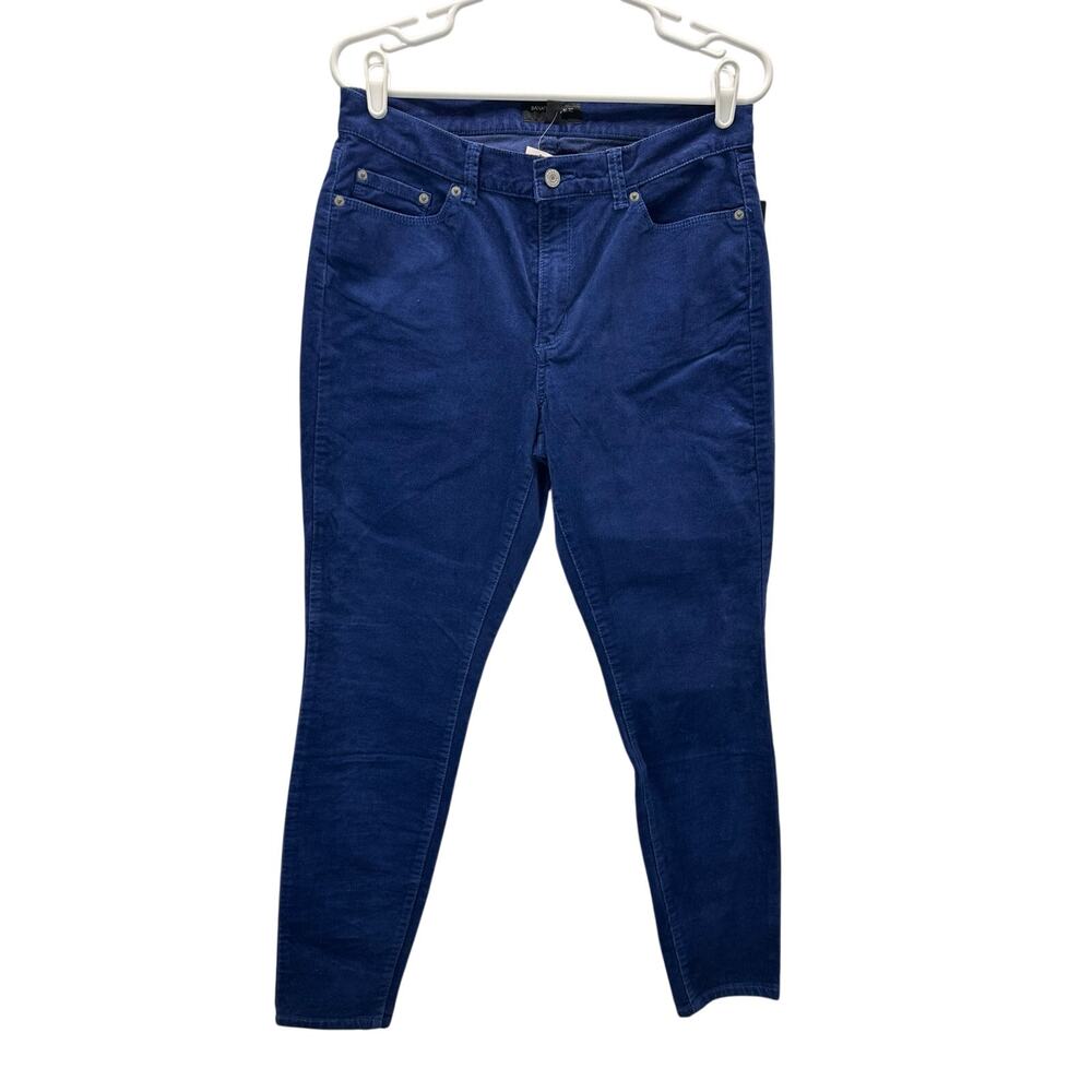 NWT Banana Republic Blue Corduroy Skinny Jeans Pants 29/8